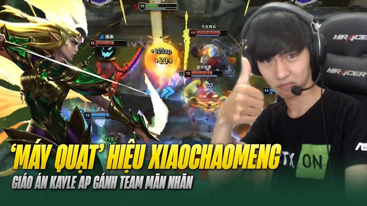 XIAOCHAOMENG VÀ GIÁO ÁN KAYLE AP GÁNH TEAM MÃN NHÃN KHI ĐỐI ĐẦU WARWICK ĐƯỜNG TRÊN