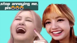 [KPOP]Khi LISA làm phiền ROSE trong 9 phút|BLACKPINK