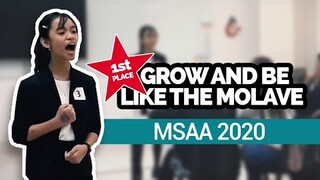 MSAA Oration Contest Champion || Grow and Be Like the Molave