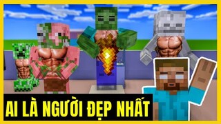 [ Lớp Học Quái Vật ] Ai Là Người Có Boby Đẹp Nhất | Minecraft Animation