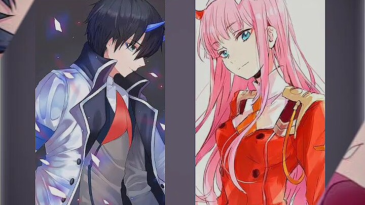 Zero two X Hiro romantis