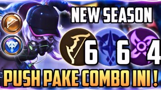 GASSS! PUSH SEASON BARU PAKE INI ! COMBO MAGIC CHESS UPDATE TERBARU