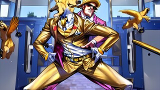 Jojo in the eyes of AI painting (jojo and villain bosses in the past)