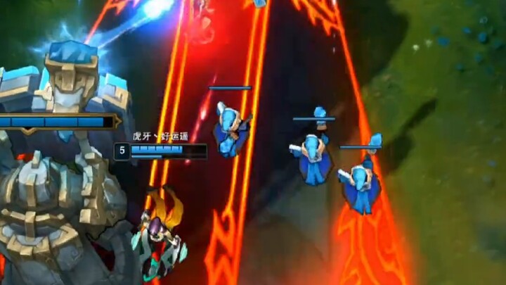 Beat up all the lanes, the collection of Xiaochao's dream Wukong from the canyon's top!