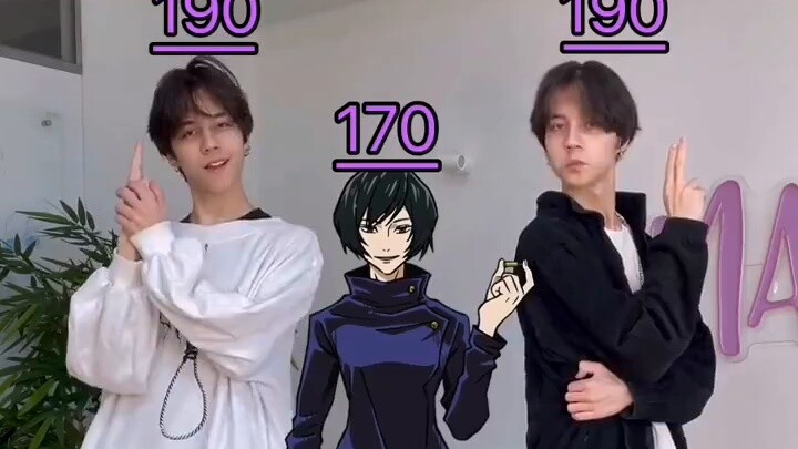 When the height of the character in the anime stands in front of 1.9 meters⚠️