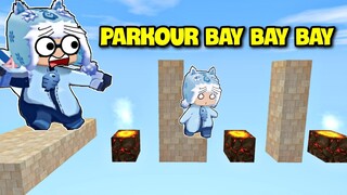 MEOWPEO THỬ THÁCH PARKOUR BAY MINI WORLD * LẦN ĐẦU PARKOUR FULL CÁT TINH THỂ LƯU HUỲNH VÀ CÁI KẾT