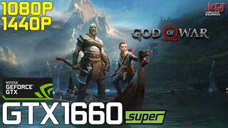 God of War | GTX 1660 Super | 1080p, 1440p benchmarks!