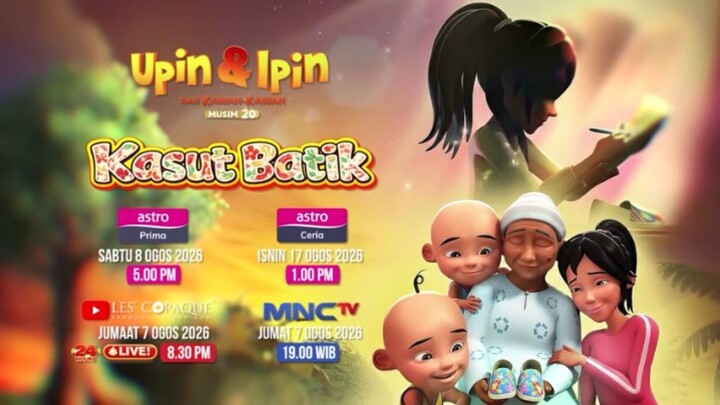 Upin & Ipin Musim 20 - Kasut Batik (Full Episode)