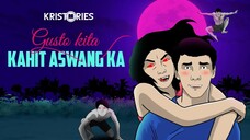 ASWANG _ GUSTO KITA KAHIT ASWANG KA _ TAGALOG ANIMATED HORROR STORY
