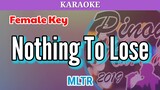 Nothing To Lose by MLTR (Karaoke : Female Key)