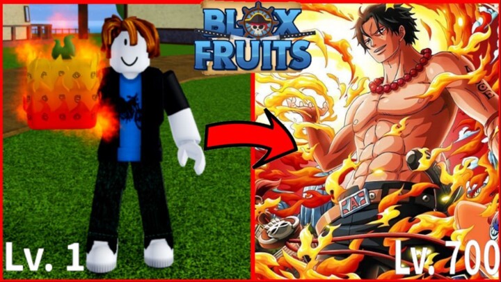 NOOB TO PRO USING REWORKED FLAME FRUIT V1 IN ROBLOX BLOX FRUITS
