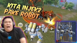 TERLALU OP PAKE ROBOT, SOLO SQUAD KALI INI APAKAH BAWA AYAM??  - PUBG MOBILE INDONESIA