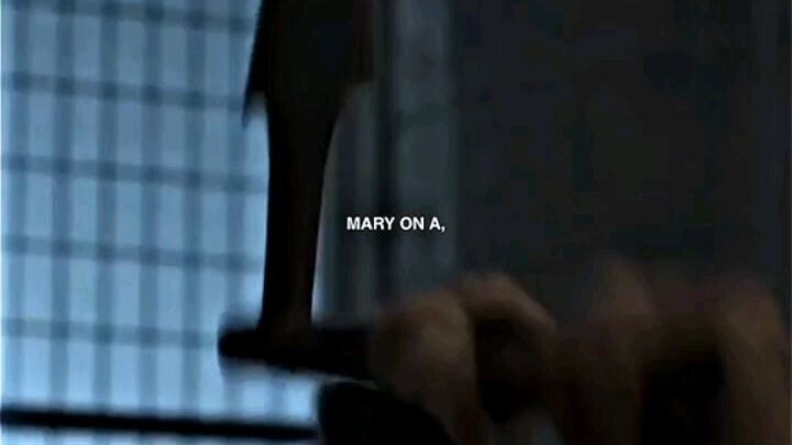 Mary on a cross loop