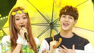 JJCC - 꽃밭에서 (feat. 이진이) | SBS Inkigayo 150419 방송