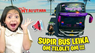 LEIKA SUPIR BUS OLENG 😨😱 OM TELOLET OM !!! BUS REAL SIMULATOR BASURI [ROBLOX INDONESIA]