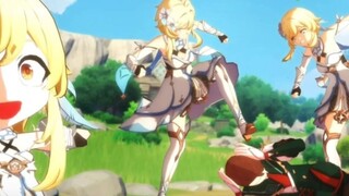 [Genshin Impact Comics] The newbie doesn't understand what the big boss wrote in his little notebook