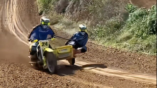 The Ultimate Lean: You handle the throttle, I’ll take care of the steering #ExtremeSports #TrikeOffr