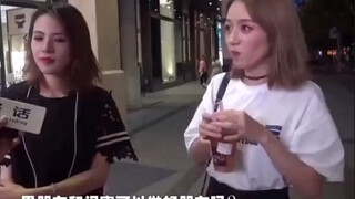 她慌了