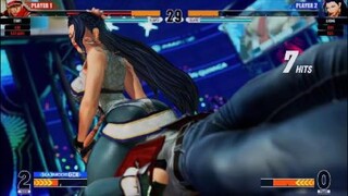 KOF15　世界１位ルオン　首折幸せコンボ　空中2段持ちは動きがヤバイ