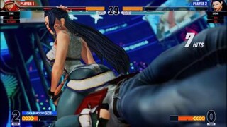 KOF15　世界１位ルオン　首折幸せコンボ　空中2段持ちは動きがヤバイ