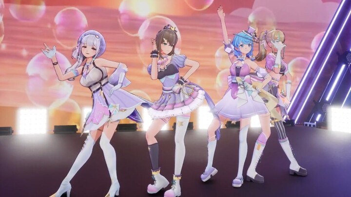 【Four Fortune Meatballs' 1st Anniversary】The entire team performs a cover dance in Japanese-style st