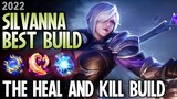 100% Damage Silvanna is a Beast!! | Silvanna Best Build Side!! Top 1 Global Silvanna Build MLBB