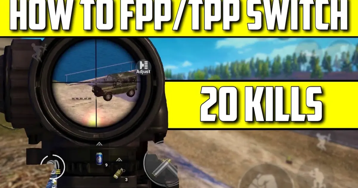 Tpp To Fpp Switch Tips And Tricks Kills Pubg Mobile Tpp Gameplay Bilibili