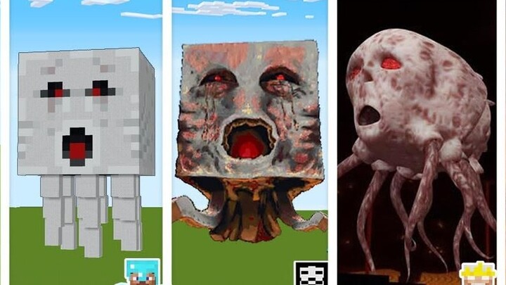 [Newbie vs. Master] Thử thách xây dựng Ghast?!