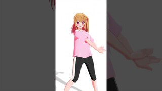 【Oshi no ko】Ruby Hoshino×"Idol/YOASOBI"【VRoid/MMD】 #Shorts