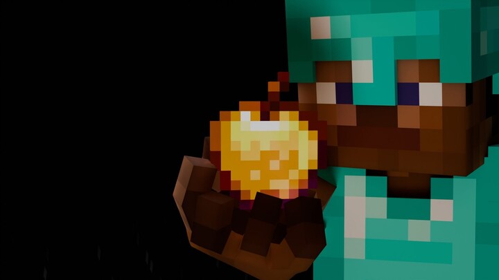 Enchanted golden apple: "I hear the echo of the endless life"
