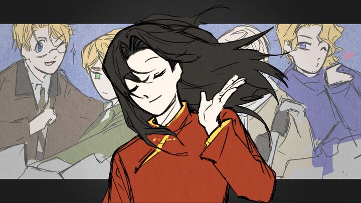 【APH|手书】论杀马特和洗剪吹