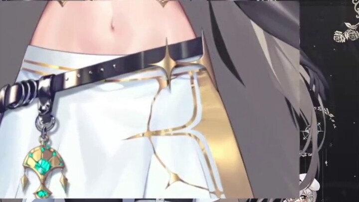 [Aia/cooked cut] Aia's new clothes have such a waistline that it's killing me