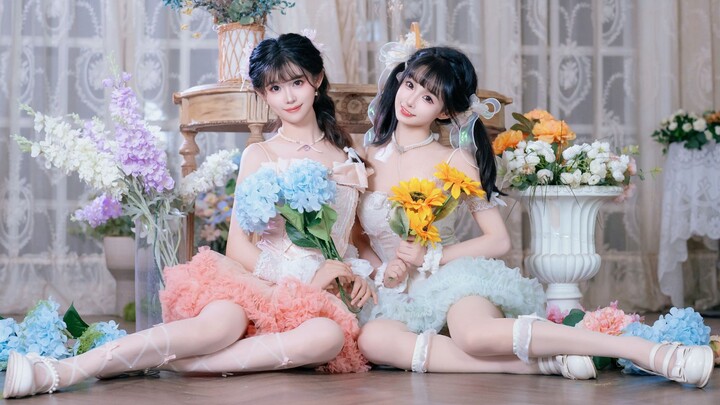 "Please enjoy the two cute little cakes from Bilibili❤️" Special for Chinese Valentine's Day!