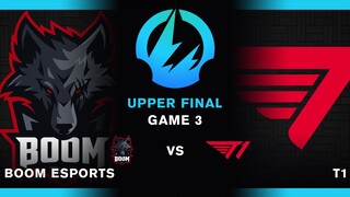 T1 vs BOOM Esports | Game 3 | Upper Final | DPC SEA Finals - Dota 2 2022