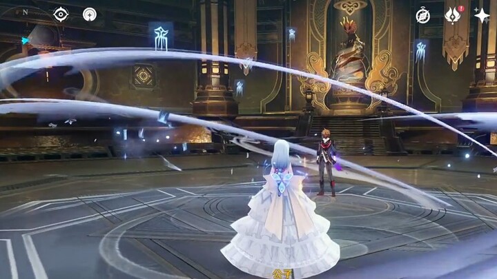 "Genshin Impact" Character Skin Demo - "Shen He: Summer Wedding Dress"