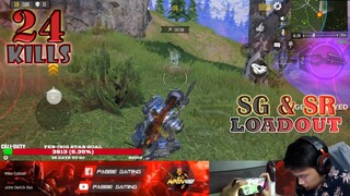 SG AND SR LOADOUT | SINGING PABBIE | NRX 420 | CODM | GARENA