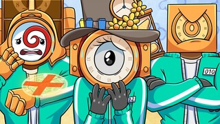 CLOCKWOMAN IN SQUID GAME! Skibidi Toilet Multiverse Animation