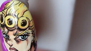【JOJO/Giorno】Fluffy hand-painted painful nails/anime nail art/JO chef ecstasy