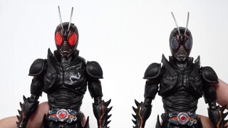 มีภาพลวงตาของดวงตาสีแดงเรืองแสงหรือไม่? SHF Battle Locust คาเมนไรเดอร์แบล็คซัน แบล็คซัน มอเตอร์ไซค์ 