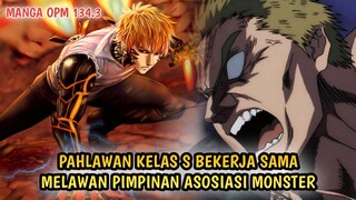 GENOS MEMINTA BANTUAN UNTUK MELAWAN PIMPINAN ASOSIASI MONSTER | MANGA OPM 134.3