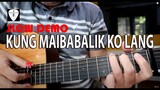 KUNG MAIBABALIK KO LANG (Regine) SLOW Demo Fingerstyle Guitar Cover | Edwin-E