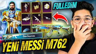 YENİ GELEN MESSİ M762 FULLEDİM!! | MESSİ KARAKTERİ GELDİ | PUBG MOBİLE