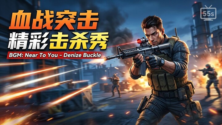 血战突击 (Blood Strike) 精彩击杀秀！BGM: Denize Buckle - Near To You 🎯🔥