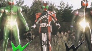 Kamen Rider W combines five theater transformations into one, and you can’t thank Decade enough!