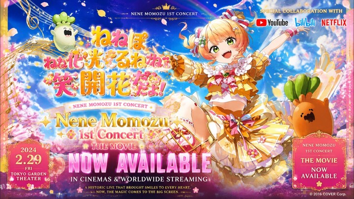 Nene momozu  first solo  concert the movie