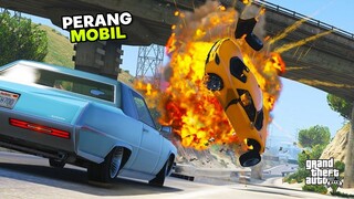 PERANG MOBIL RONGSOK VS MOBIL BERHANTU