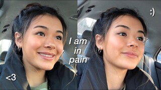 tired & dying but i still made it to class (COLLEGE GRWM)