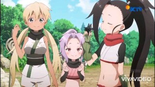 Syuting dari AT-X - Kunoichi Tsubaki no Muneno Uchi Episode 01 (Adu tembakan Tsubaki
