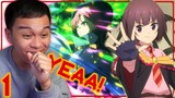MEGUMIN TIME!! | KONOSUBA An Explosion on This Wonderful World Episode 1 Reaction