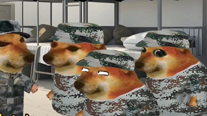 Squad leader three: No rest today, practice more!